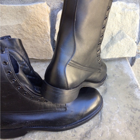 Vintage Black Armortred military boots size 11 C - Picture 2 of 7